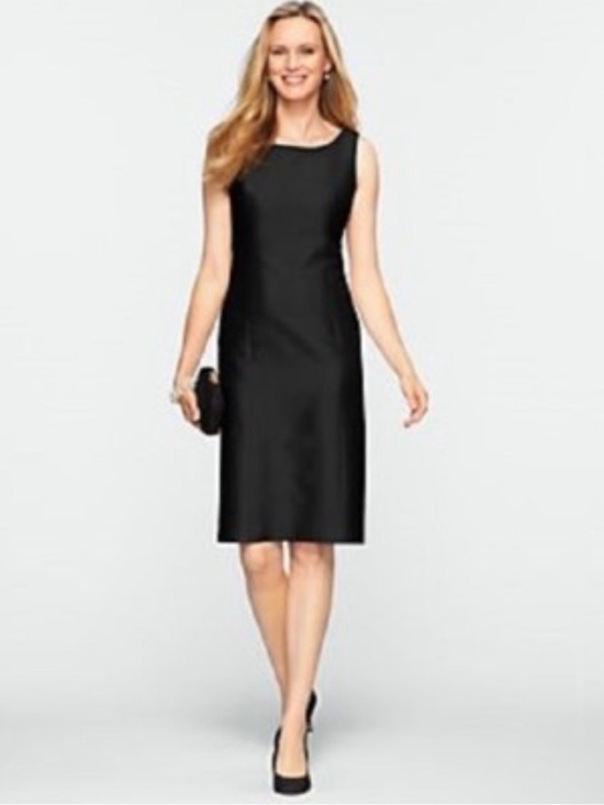 Talbots Dresses & Skirts - Classic Sleeveless Black Sheath Dress